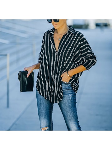 Milan Kiss Blouse zwart/crème