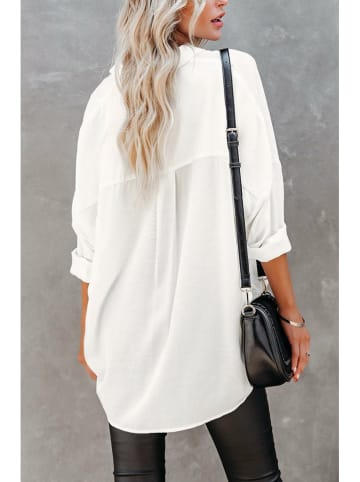 Milan Kiss Bluse in Weiß