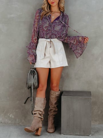 Milan Kiss Bluse in Lila