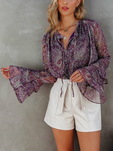 Milan Kiss Blouse paars