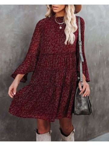 Milan Kiss Kleid in Rot