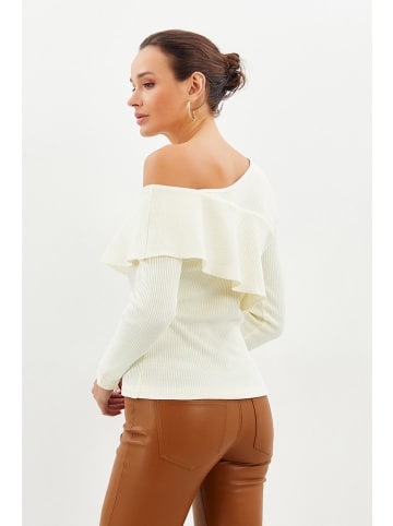 Milan Kiss Bluzka w kolorze białym