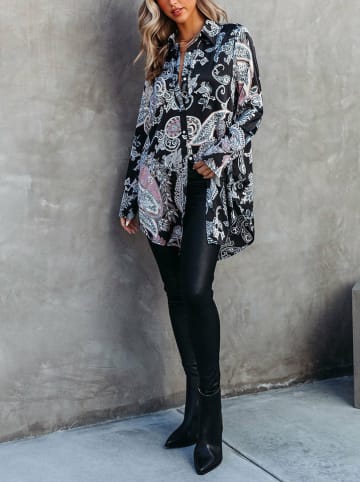 Milan Kiss Kleid in Schwarz/ Weiß