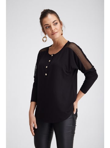 Milan Kiss Bluse in Schwarz