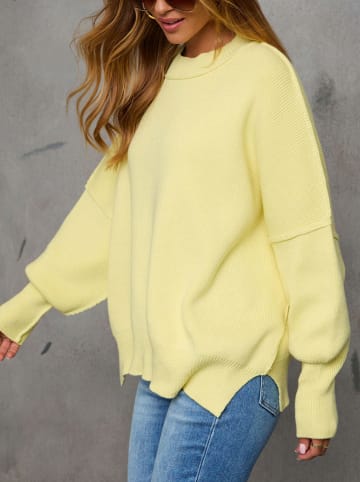 Milan Kiss Sweter w kolorze żółtym