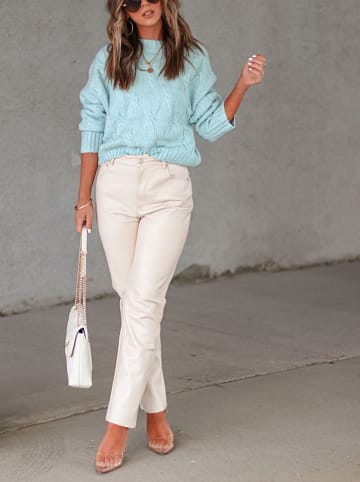 Milan Kiss Pullover in Hellblau