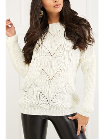 Milan Kiss Pullover in Creme