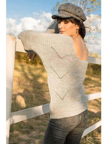 Milan Kiss Pullover in Grau