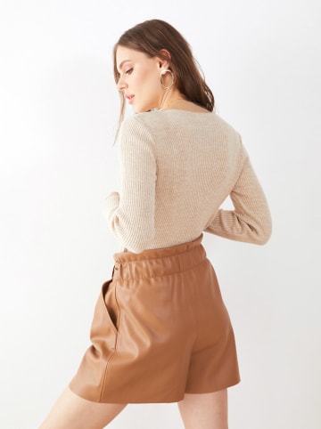 Milan Kiss Pullover in Beige