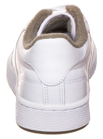 Reebok Leder-Sneakers "Club C 85" in Weiß