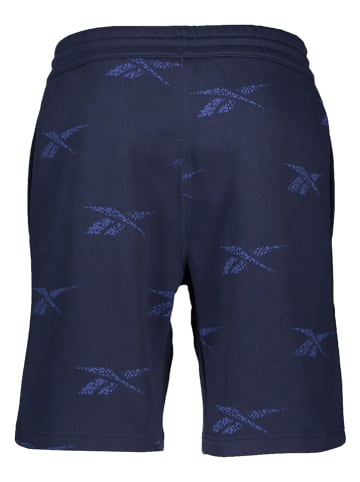 Reebok Sweatshort donkerblauw