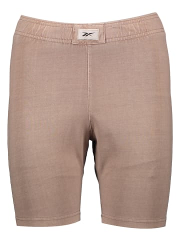 Reebok Biker-Shorts in Beige