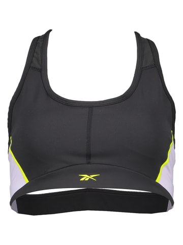 Reebok Biustonosz sportowy "Lux Racer" w kolorze czarnym