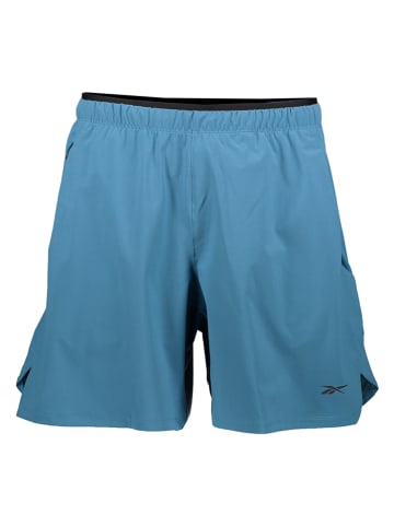 Reebok Trainingsshorts "Strength 3.0" in Hellblau