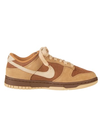 Nike Leren sneakers "Dunk Low Reverse" lichtbruin