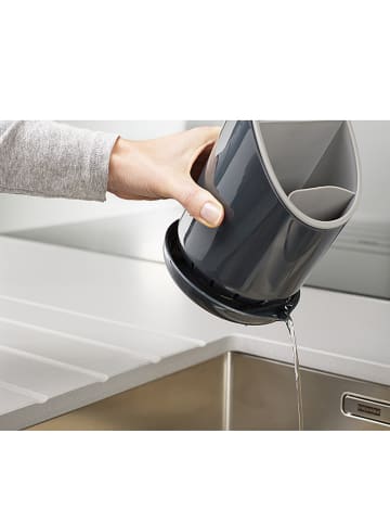 JosephJoseph Organizer w kolorze szarym na akcesoria kuchenne - wys. 19 cm