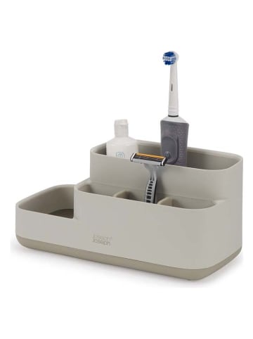 JosephJoseph Badkamerorganizer "EasyStore" grijs - (B)25 x (H)12 x (D)12 cm