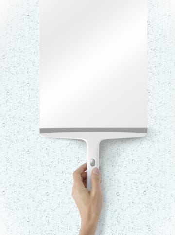 JosephJoseph Ściągaczka w kolorze szarym do prysznica - 25 x 20,5 cm