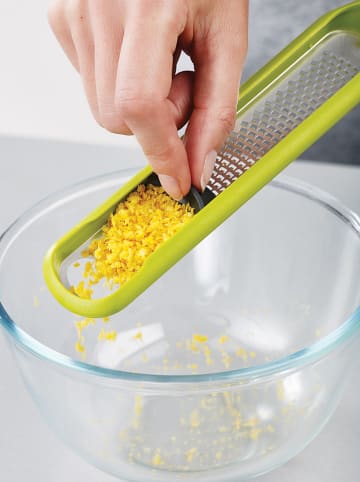 JosephJoseph Rasp "Handi-Zest" groen/zwart - (L)28 cm