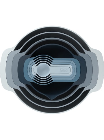 JosephJoseph 9-delige bakaccessoireset "Nest" lichtblauw/grijs