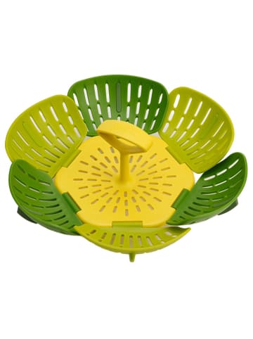 JosephJoseph Koszyk w kolorze zielono-żółtym do gotowania na parze - Ø 16 cm