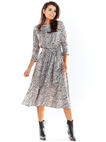 Awama Kleid in Creme