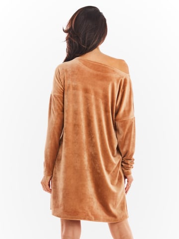 Awama Kleid in Beige