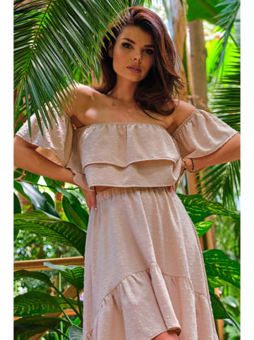 Awama Bluse in Beige