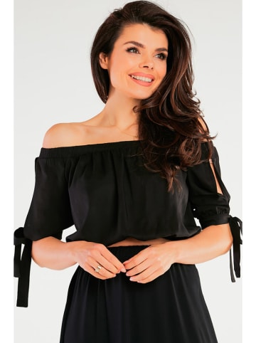 Awama Bluzka w kolorze czarnym