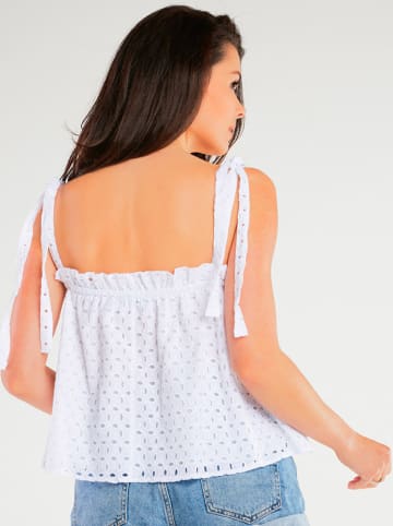 Awama Top w kolorze białym