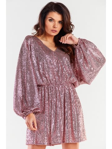 Awama Sukienka w kolorze jasnoróżowym