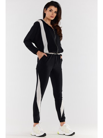 Awama Sweatjacke in Schwarz