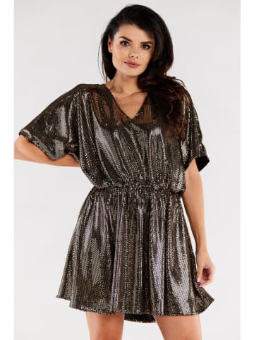 Awama Sukienka w kolorze antracytowym