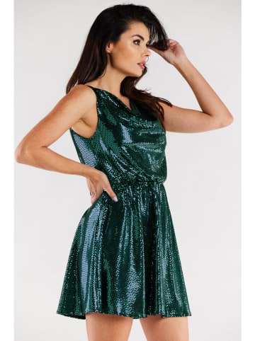 Awama Sukienka w kolorze zielonym