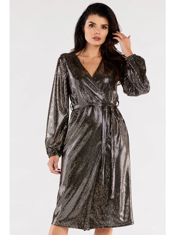 Awama Kleid in Anthrazit