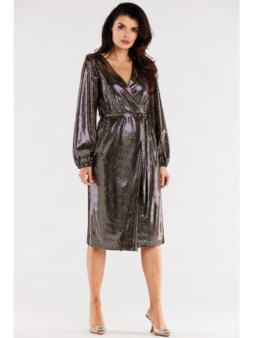 Awama Kleid in Anthrazit