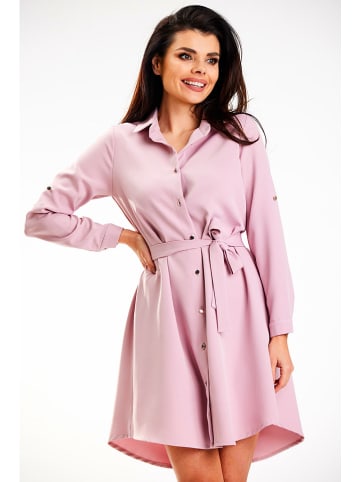 Awama Sukienka w kolorze jasnoróżowym