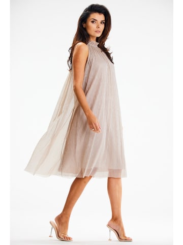 Awama Sukienka w kolorze beżowym