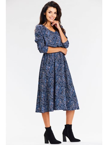 Awama Kleid in Dunkelblau