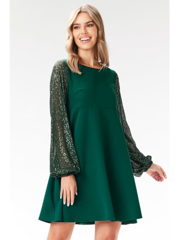 Awama Sukienka w kolorze zielonym