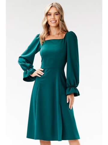 Awama Sukienka w kolorze morskim