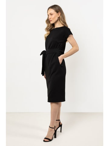 Awama Kleid in Schwarz