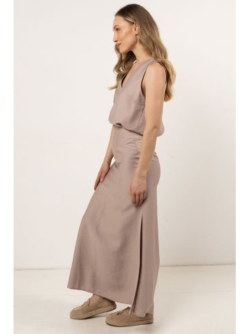 Awama Bluse in Beige