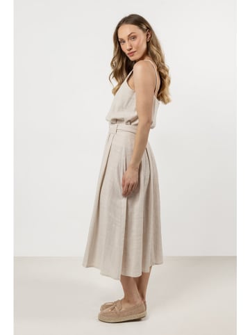 Awama Kleid in Beige