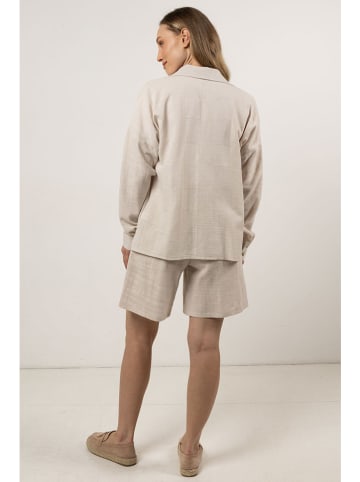 Awama Bluse in Beige