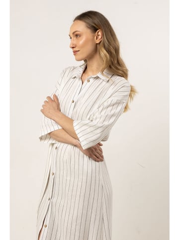 Awama Kleid in Creme