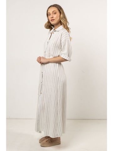 Awama Kleid in Creme