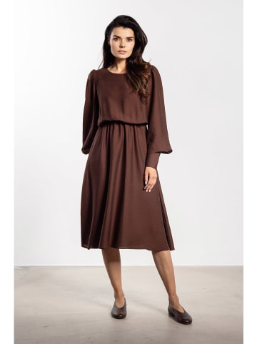 Awama Kleid in Braun