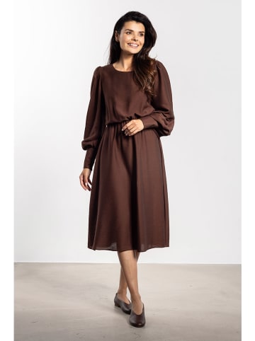 Awama Sukienka w kolorze brązowym