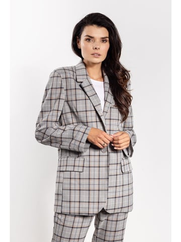 Awama Blazer grijs